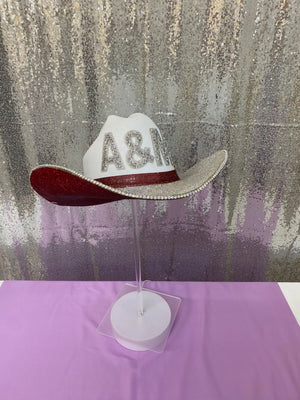 A&M Hat by Rhinestone Cowgirl, Southern lifestyle apparel main product photo