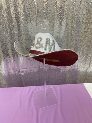 A&M Hat by Rhinestone Cowgirl, Southern lifestyle apparel detail photo 2