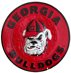 Georgia Bulldogs 3D Wall Sign with Spiked Collar alternate view 7