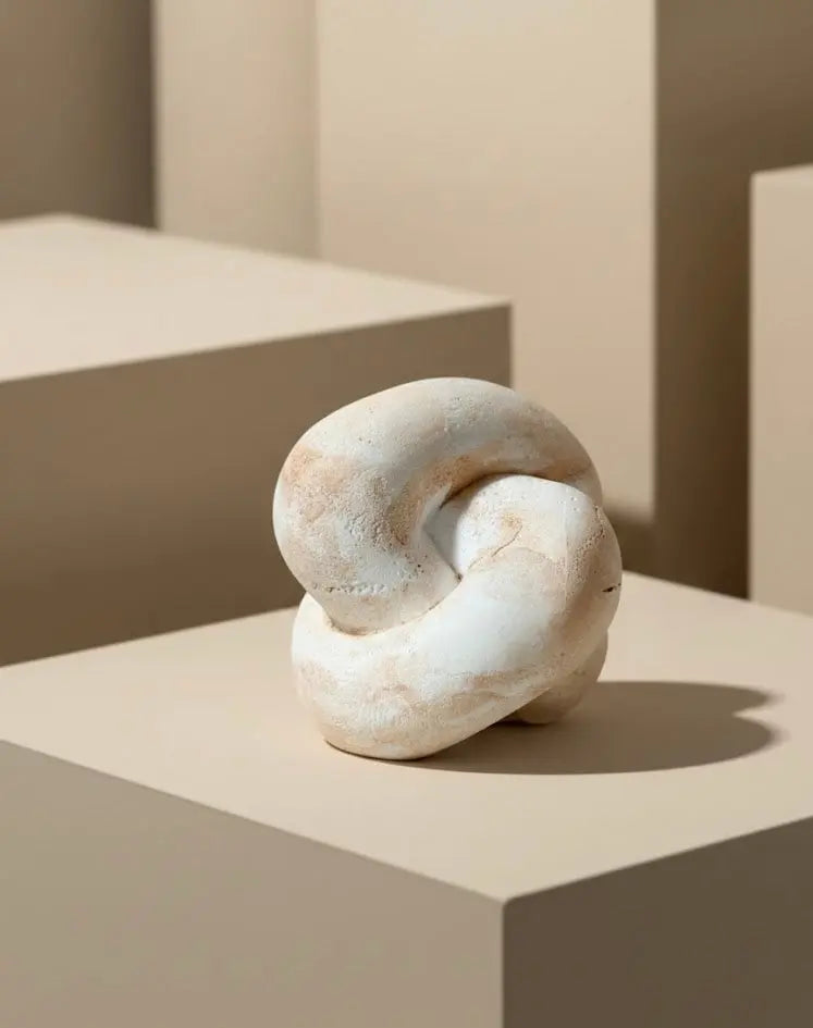 Abstract Stone Decor by Believe Candle, Southern home decor detail photo 2