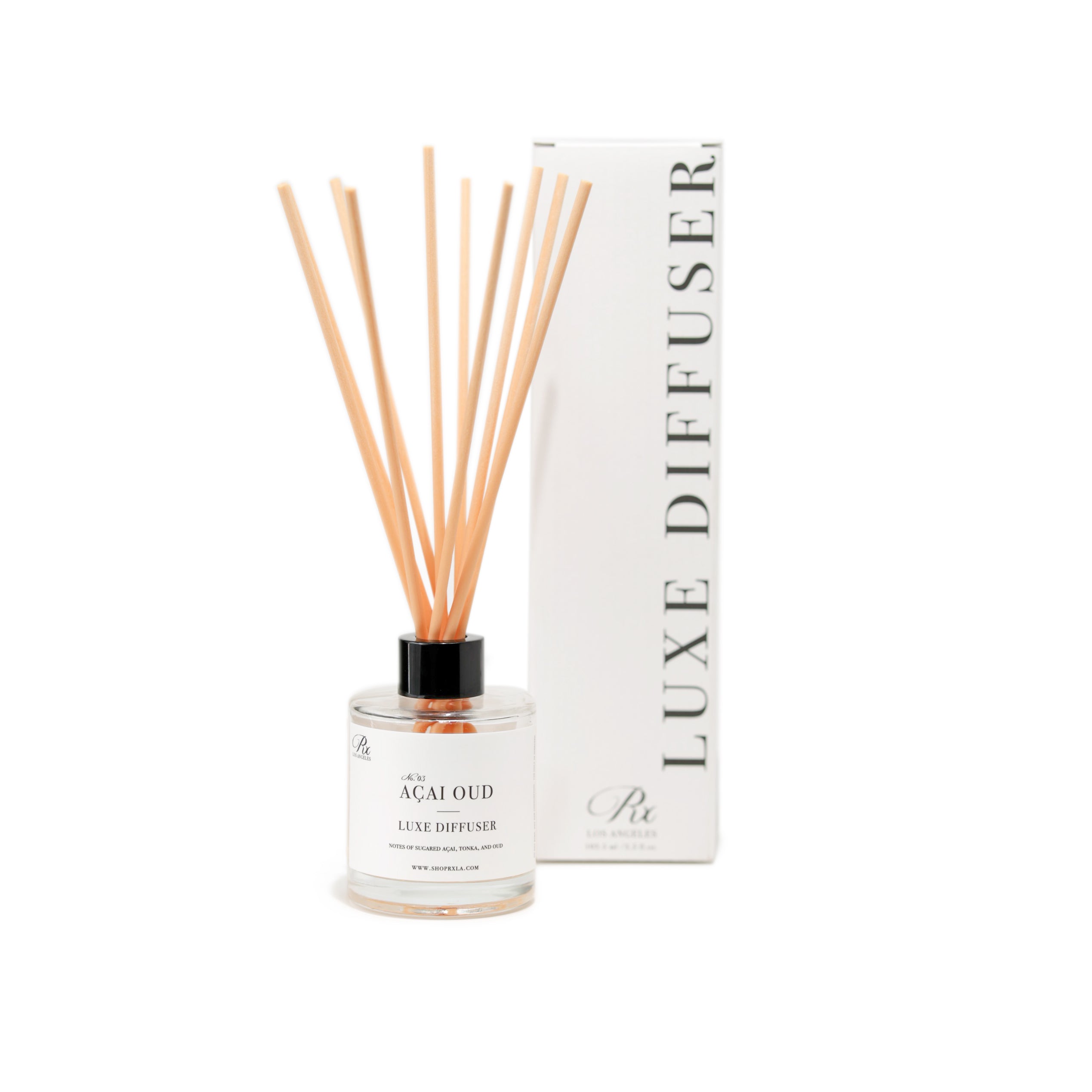 Açaí Oud Reed Diffuser by RXLA, product photo 2 of 4