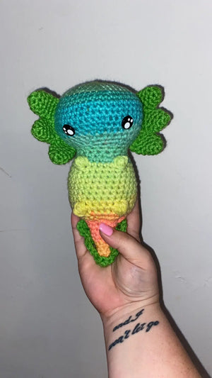 Ace the Axolotl by Klassy Krafts, 3D printed toy main product photo