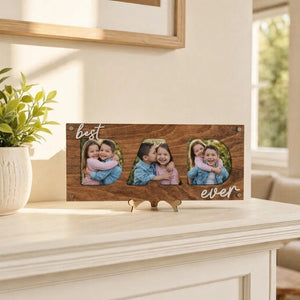 Best Dad Ever Picture Frame detail view by EverLee Creations