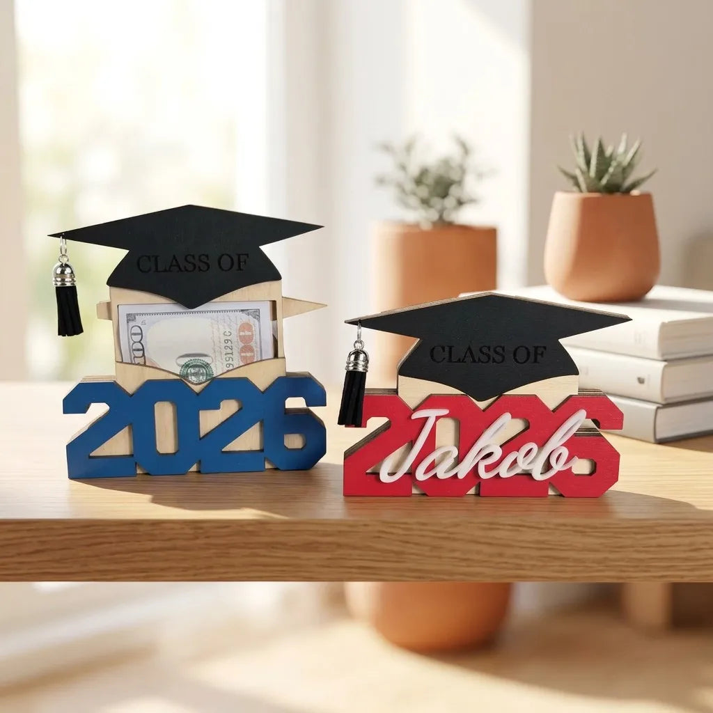 Personalized Graduation Money Holder 2026 by EverLee Creations