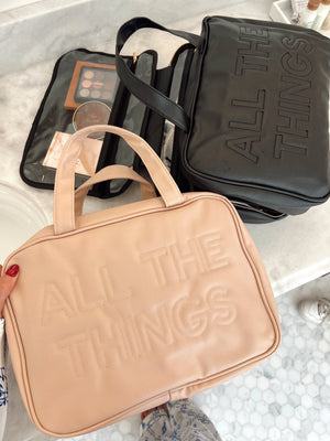 All The Things - Leather Hanging Bag by KenzKustomz, handmade leather goods detail photo 26