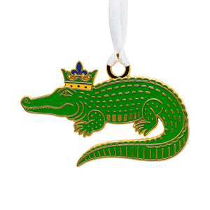 Alligator Enamel Ornament by Nola Tawk, Southern home decor main product photo