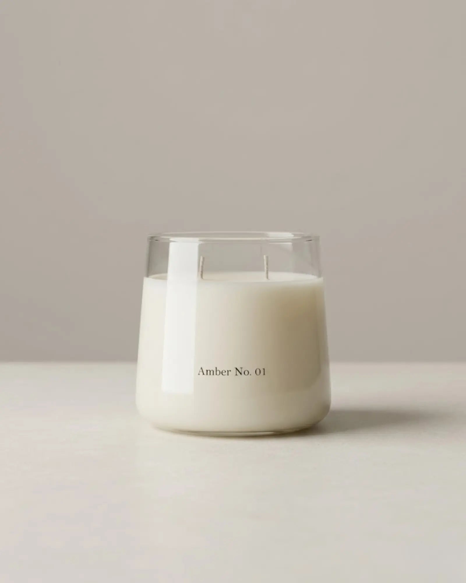 Amber No. 01 Candle by Believe Candle, scented candle main product photo
