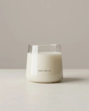 Amber No. 01 Candle by Believe Candle, scented candle main product photo