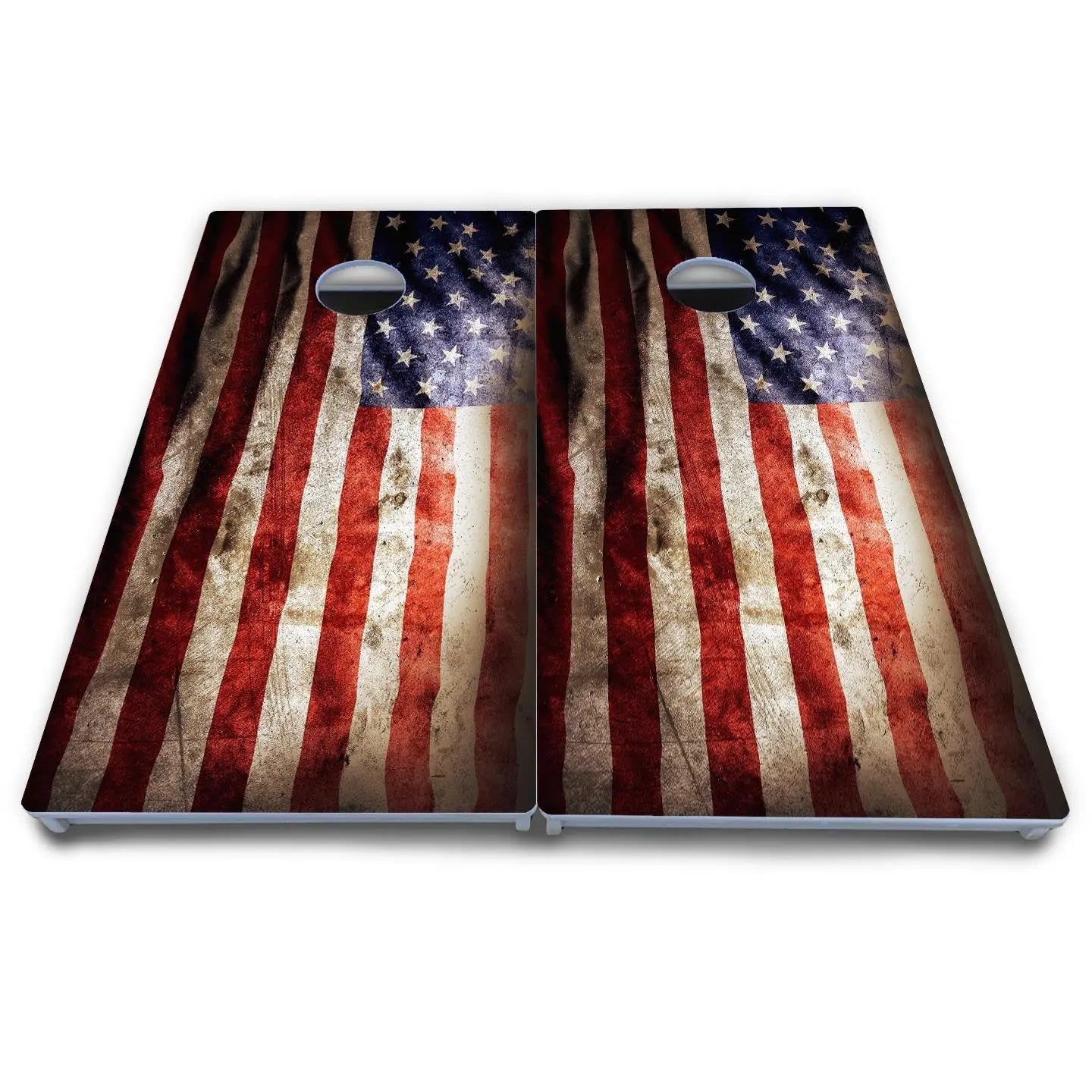 American Flag Cornhole Boards - All Weather Series by Cornhole Solutions, custom cornhole board detail photo 4