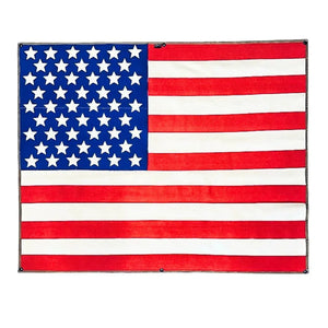 American Flag - Fire Hose - Extra Large by Recycled Firefighter, Southern home decor main product photo