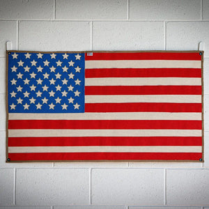 American Flag - Fire Hose by Recycled Firefighter, Southern home decor detail photo 2