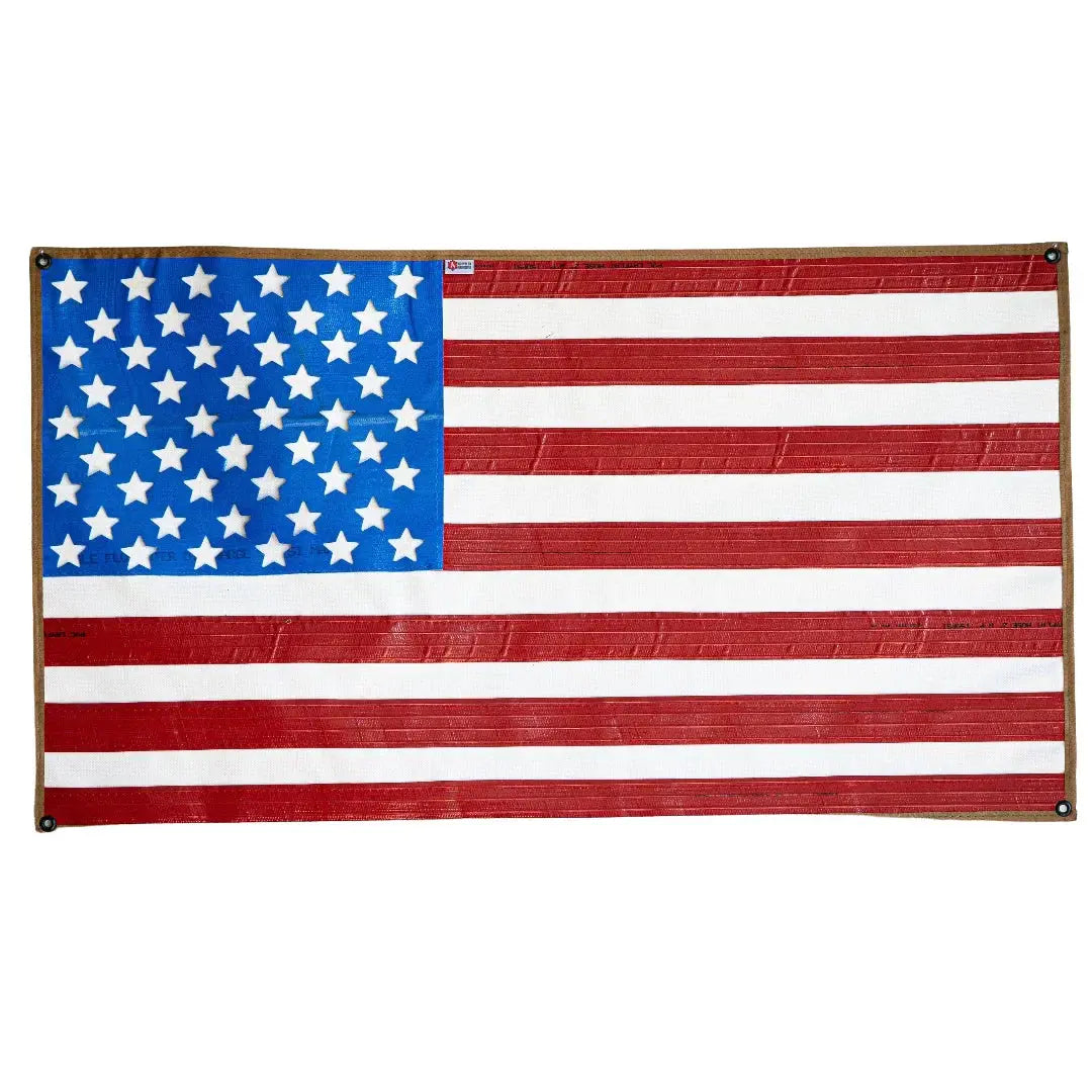 American Flag - Rubber Fire Hose - Waterproof by Recycled Firefighter, Southern food gift main product photo