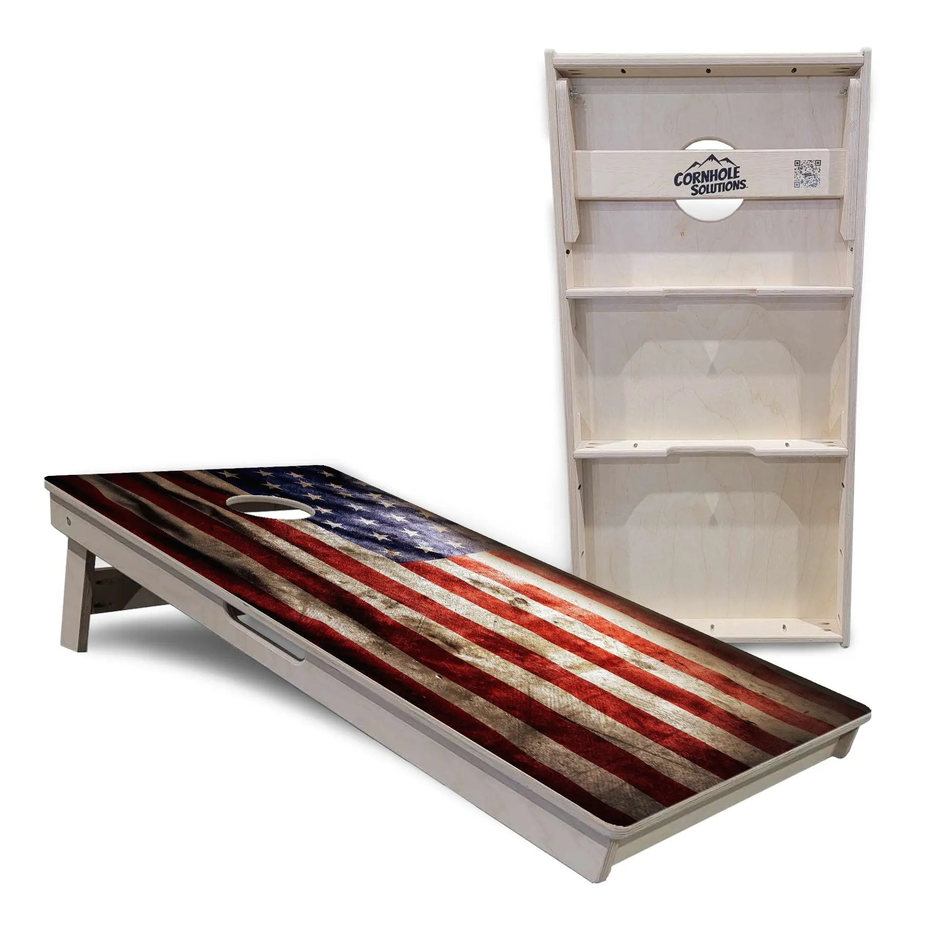 American Flag589 Cornhole Boards - Professional Tournament Series by Cornhole Solutions, custom cornhole board detail photo 4