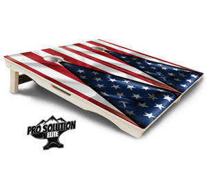 American Flag630 Cornhole Boards - Pro Solution Elite Series by Cornhole Solutions, custom cornhole board detail photo 5