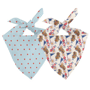 American Summer Dog Bandana by Dog Bandana Co., pet accessory main product photo
