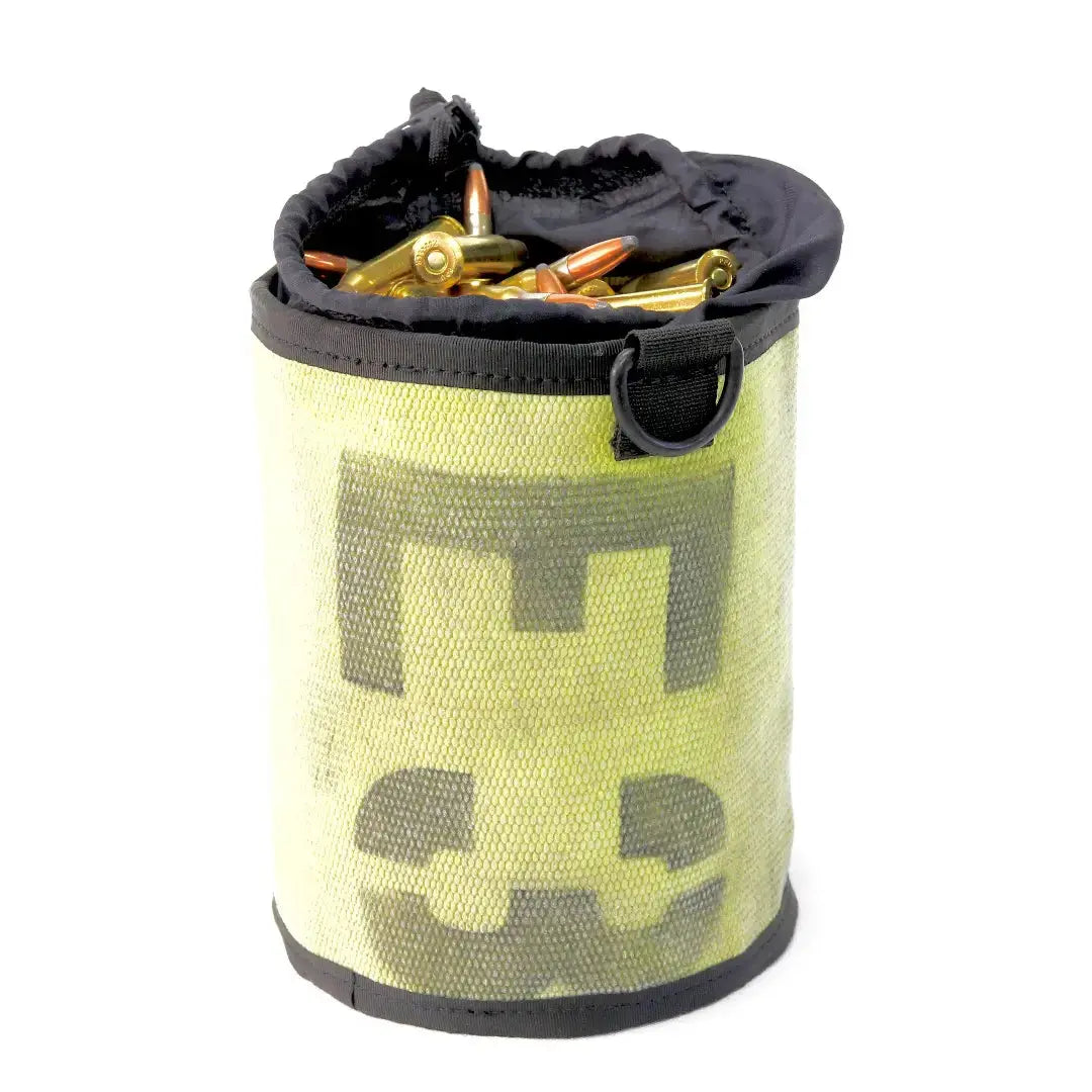Ammo & Gear Bag by Recycled Firefighter, handmade leather goods main product photo