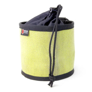 Ammo & Gear Bag by Recycled Firefighter, handmade leather goods detail photo 7