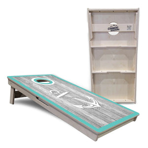 Anchor & Compass Cornhole Boards - Professional Tournament Series by Cornhole Solutions, custom cornhole board detail photo 7