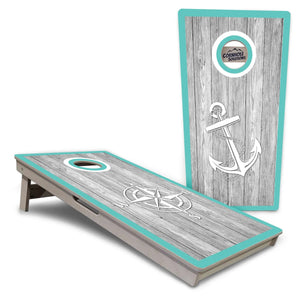 Anchor & Compass Cornhole Boards - Professional Tournament Series by Cornhole Solutions, custom cornhole board detail photo 8