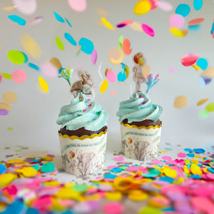 And They All Asked for You Cupcake Decorations Set by Nola Tawk, custom drinkware detail photo 2