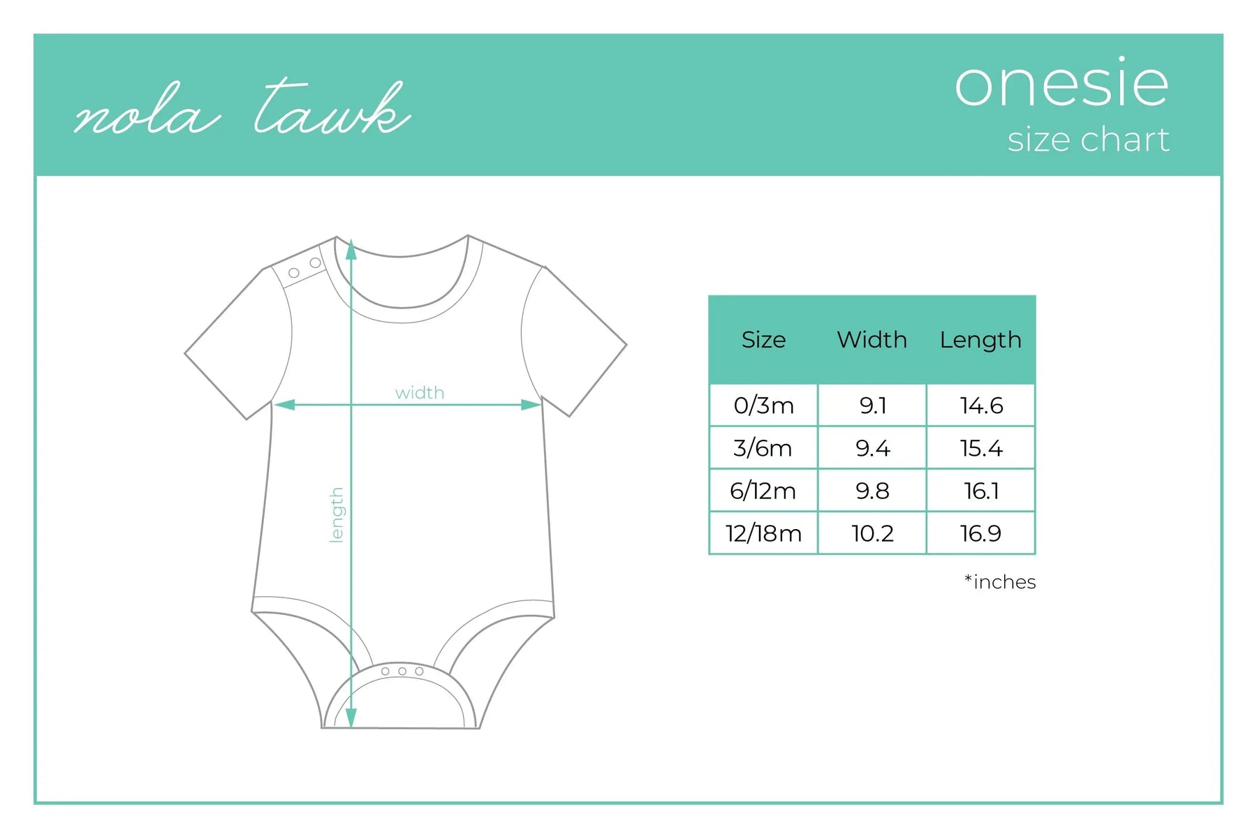 And They All Asked for You Organic Cotton Baby Onesie by Nola Tawk, Southern lifestyle apparel detail photo 3
