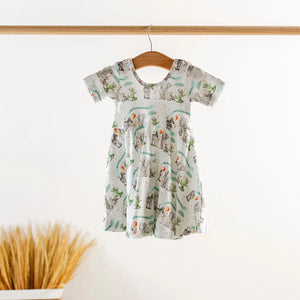 And They All Asked for You Organic Cotton Dress for Kids by Nola Tawk, Southern lifestyle apparel main product photo