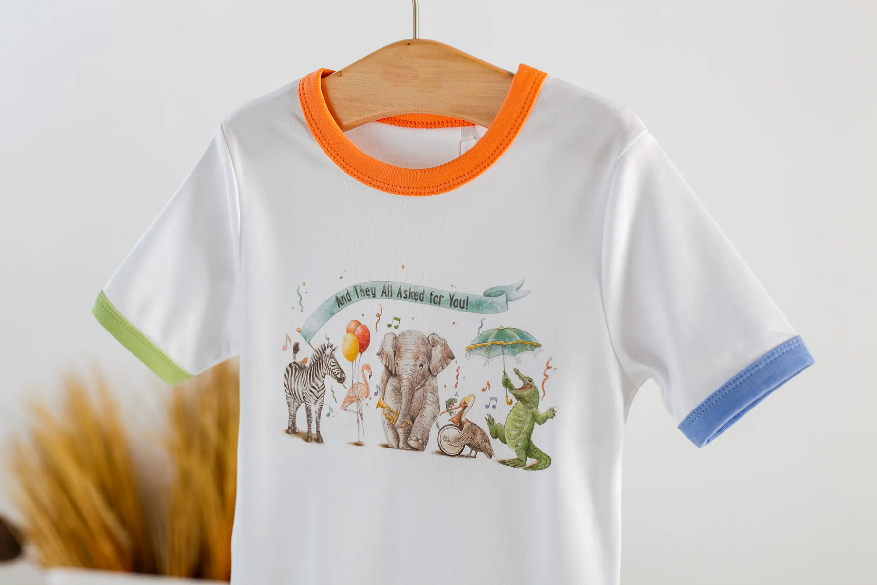 And They All Asked for You Organic Cotton Kids Tshirt by Nola Tawk, Southern lifestyle apparel detail photo 2