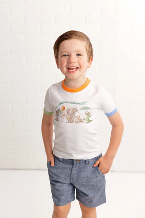 And They All Asked for You Organic Cotton Kids Tshirt by Nola Tawk, Southern lifestyle apparel detail photo 3