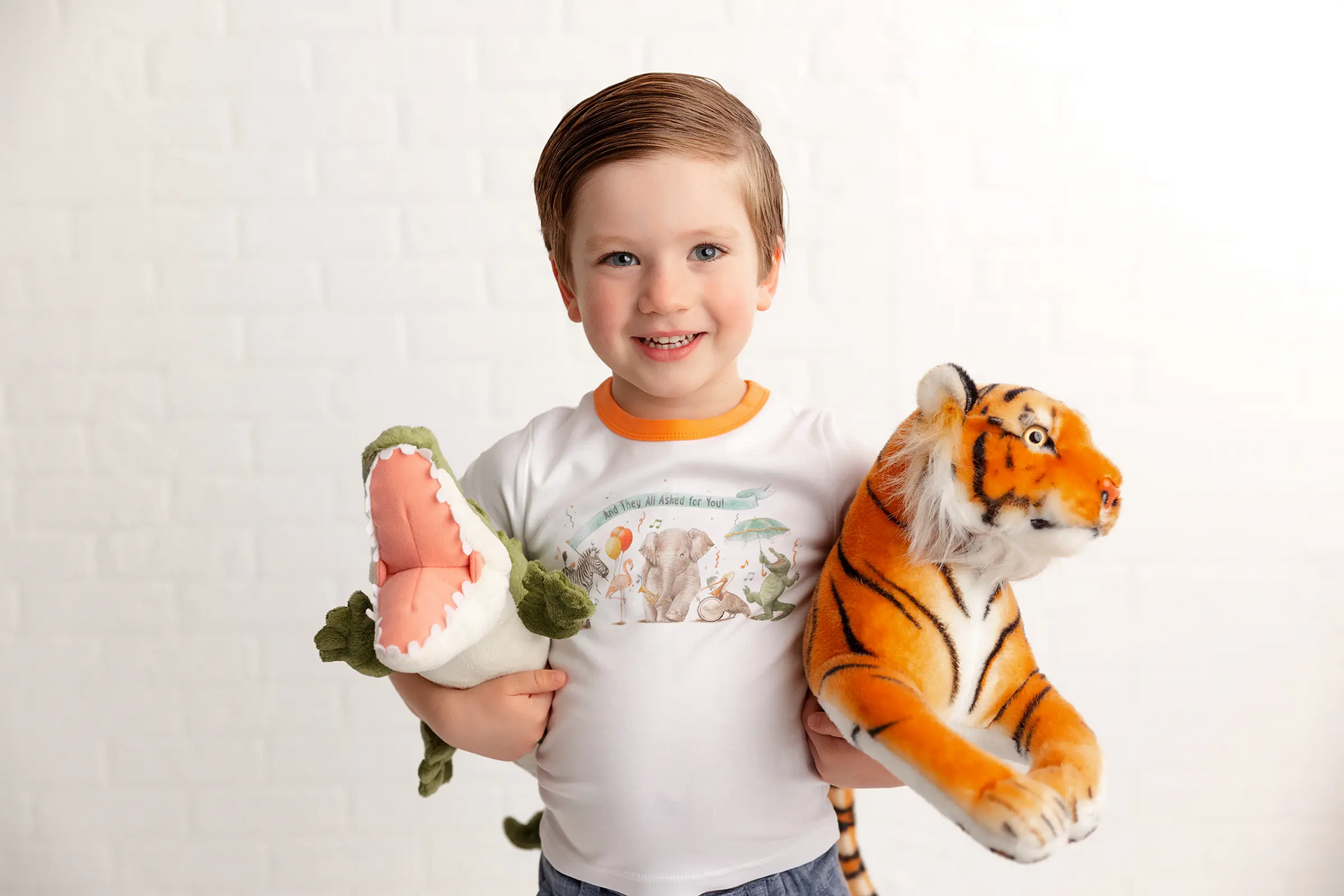 And They All Asked for You Organic Cotton Kids Tshirt by Nola Tawk, Southern lifestyle apparel detail photo 4