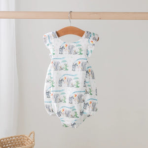 And They All Asked for You Organic Muslin Bubble Romper by Nola Tawk, Southern lifestyle apparel main product photo
