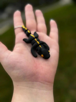 3D Printed Animal Keychains | Whimsical Backpack & Bag Charms by Mushroom Lady Co, paper gift detail photo 12