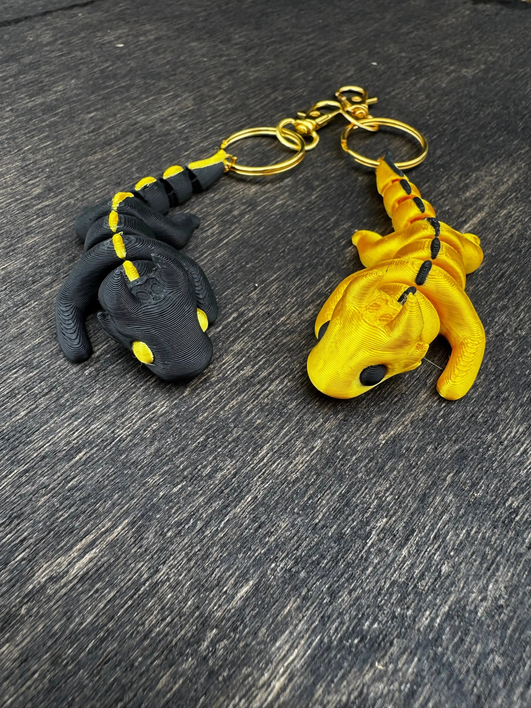3D Printed Animal Keychains | Whimsical Backpack & Bag Charms by Mushroom Lady Co, paper gift detail photo 10