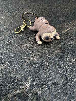 3D Printed Animal Keychains | Whimsical Backpack & Bag Charms by Mushroom Lady Co, paper gift detail photo 21