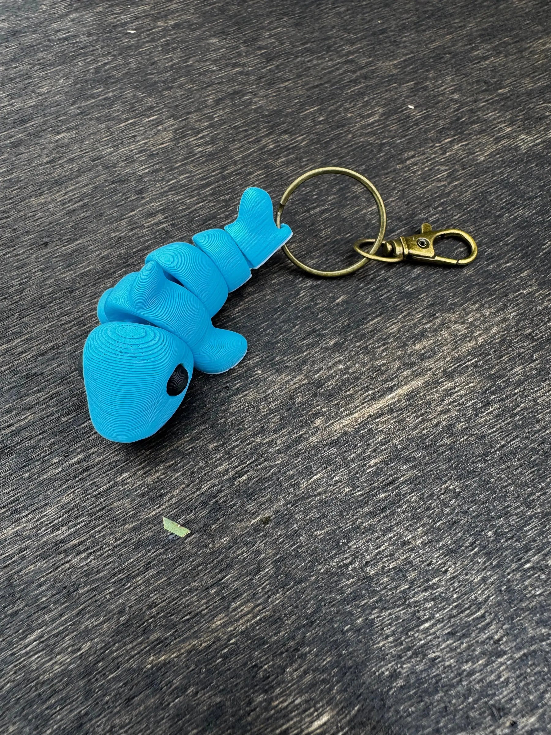 3D Printed Animal Keychains | Whimsical Backpack & Bag Charms by Mushroom Lady Co, paper gift detail photo 13