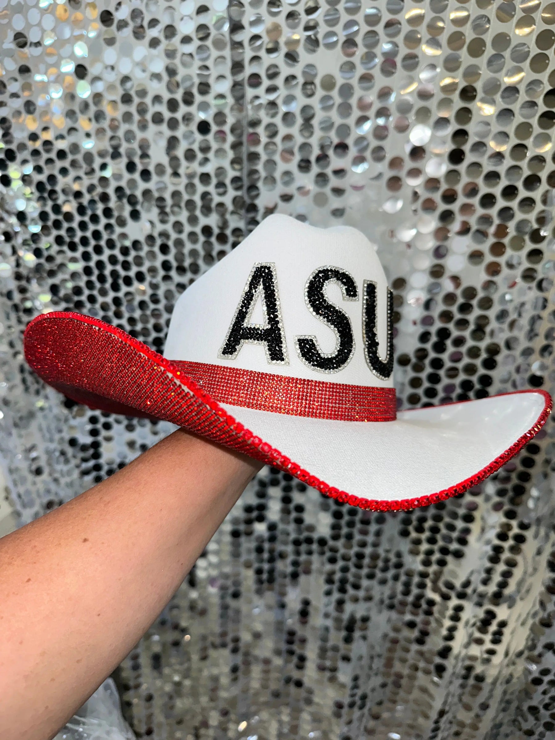 Arkansas State University Hat by Rhinestone Cowgirl, Southern lifestyle apparel main product photo