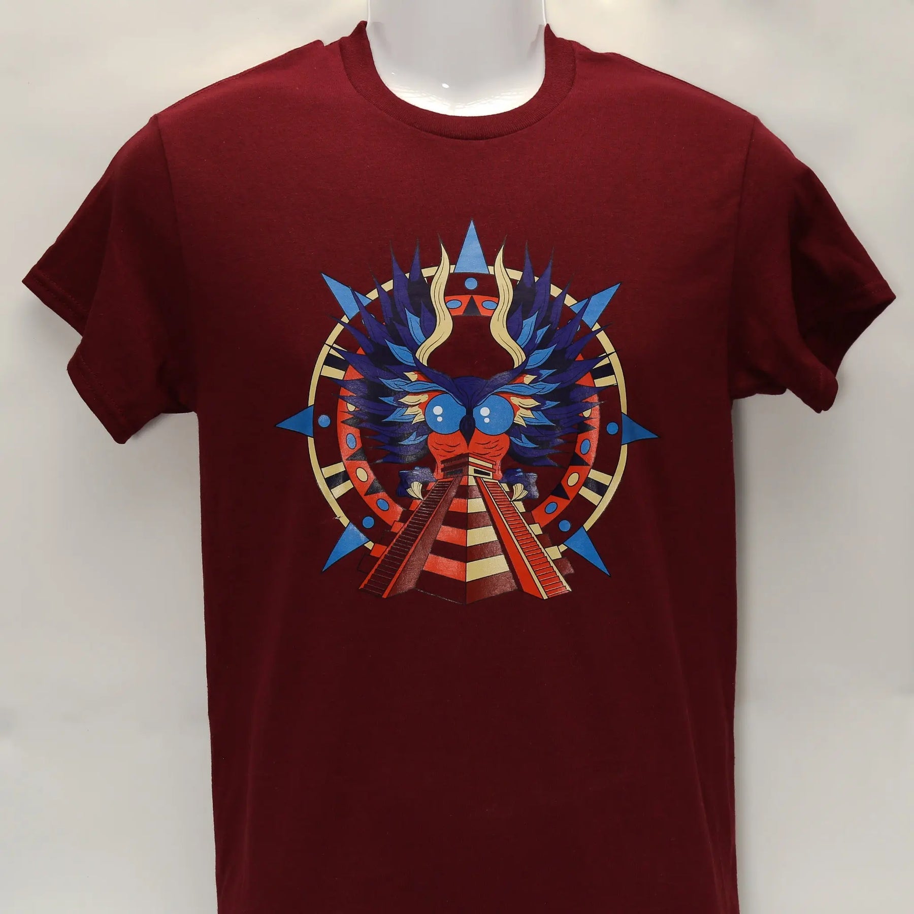 Art Chipotle Ghost Owl T-Shirt by Powerful Pepper Company, Southern lifestyle apparel main product photo