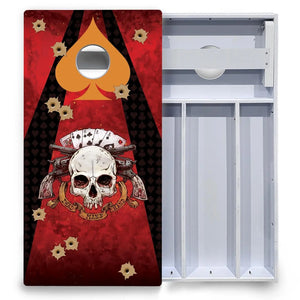 Artist Series Cornhole Boards - All Weather Series - Split Design by Cornhole Solutions, Southern home decor detail photo 3
