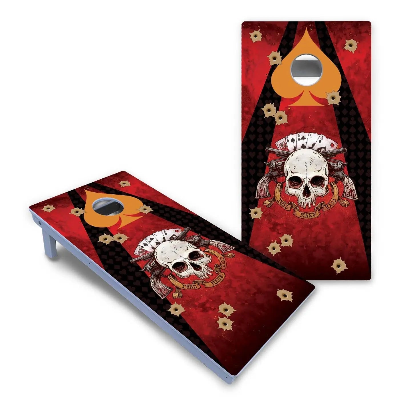 Artist Series Cornhole Boards - All Weather Series - Split Design by Cornhole Solutions, Southern home decor detail photo 4
