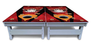 Artist Series Cornhole Boards - All Weather Series - Split Design by Cornhole Solutions, Southern home decor detail photo 6