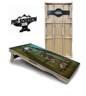 Artist Series Cornhole Boards - Pro Solution Elite Series by Cornhole Solutions, custom cornhole board detail photo 4