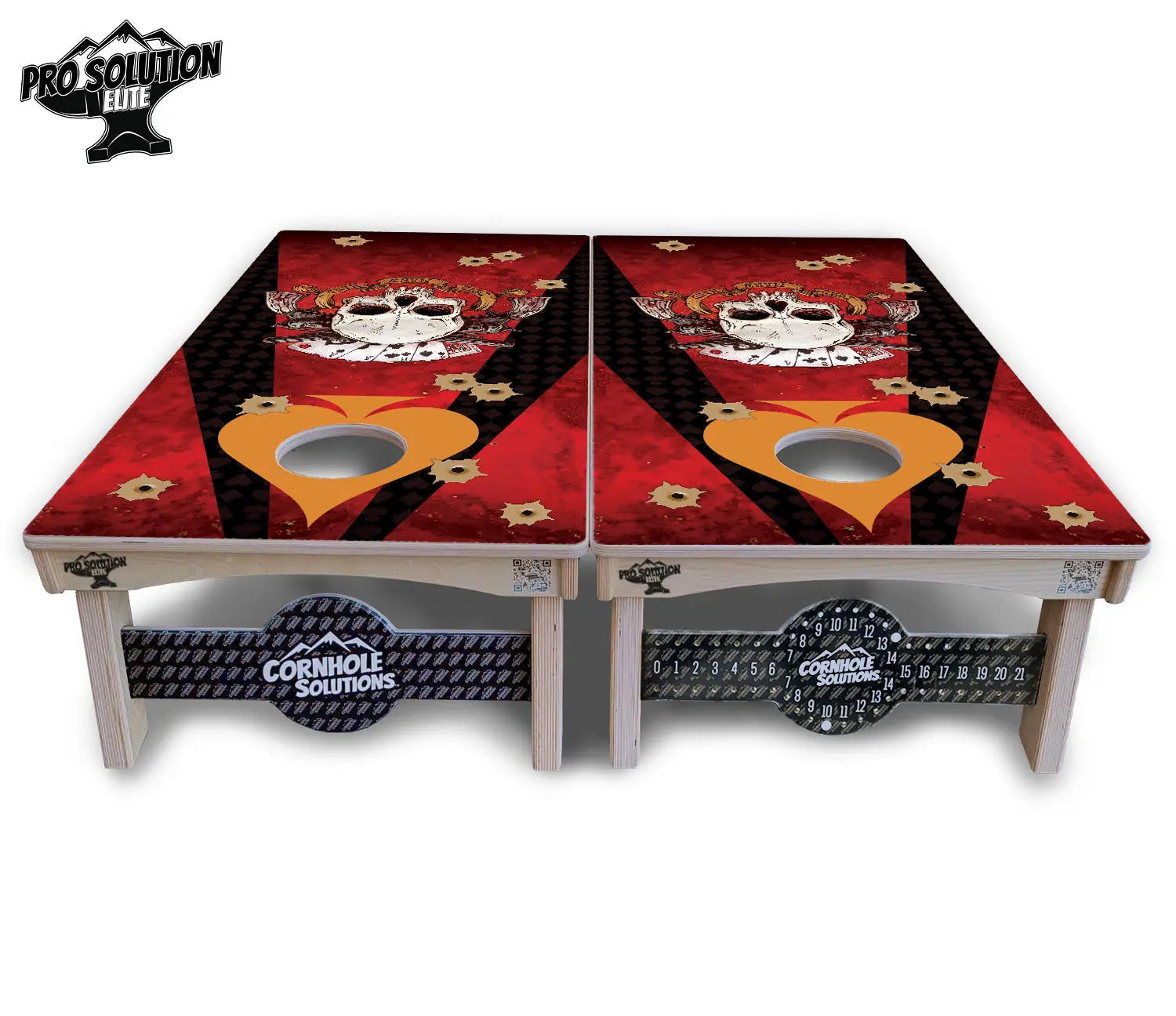 Artist Series Cornhole Boards - Pro Solution Elite Series by Cornhole Solutions, custom cornhole board detail photo 8