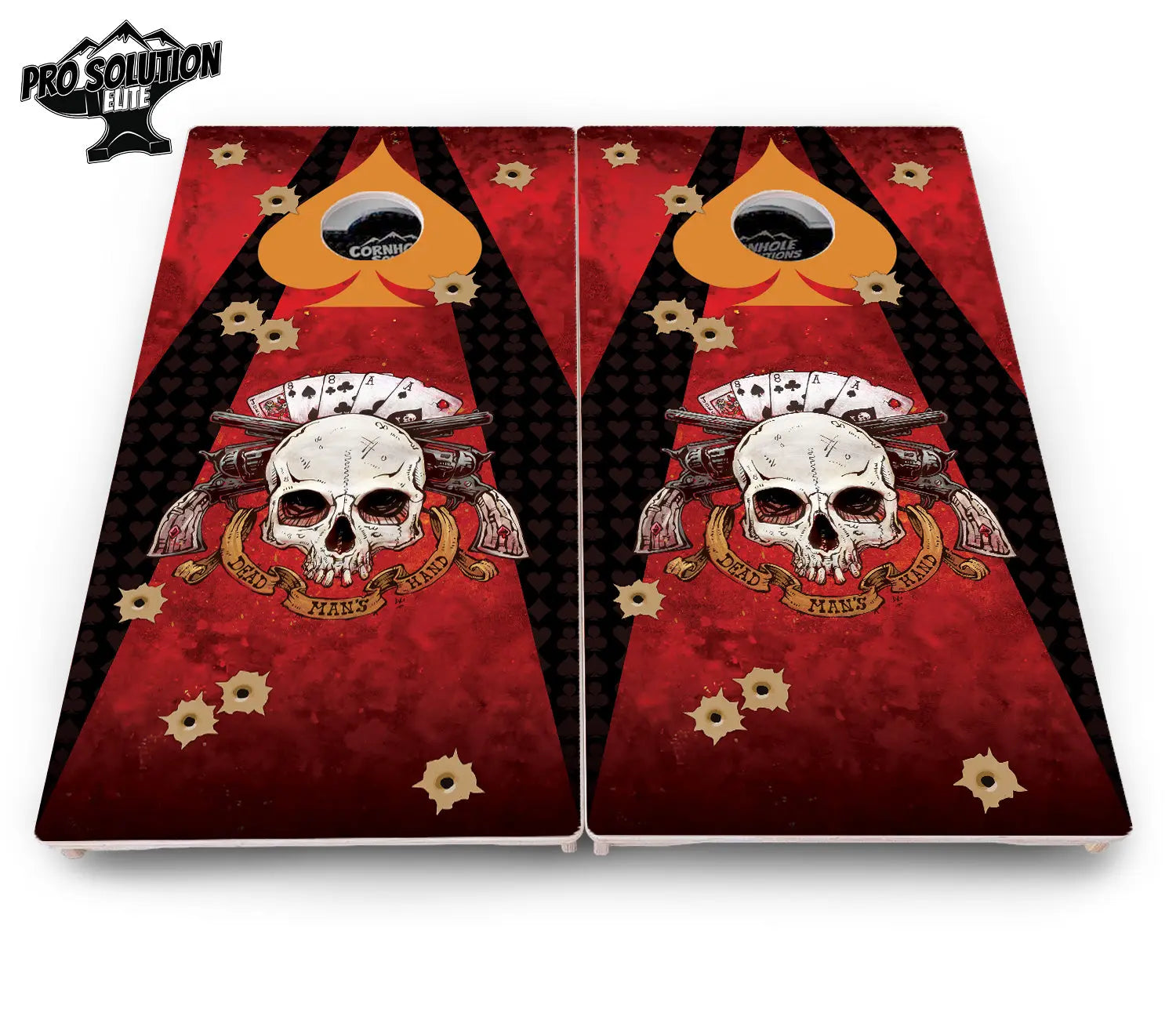 Artist Series Cornhole Boards - Pro Solution Elite Series by Cornhole Solutions, custom cornhole board detail photo 12