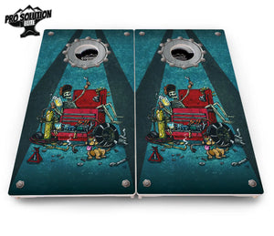 Artist Series Cornhole Boards - Pro Solution Elite Series by Cornhole Solutions, custom cornhole board detail photo 18