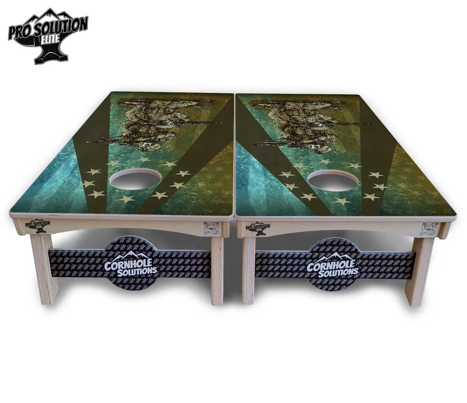 Artist Series Cornhole Boards - Pro Solution Elite Series by Cornhole Solutions, custom cornhole board detail photo 21