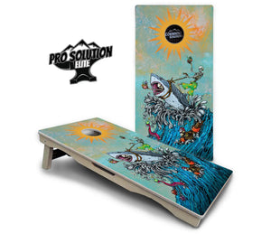 Artist Series Cornhole Boards - Pro Solution Elite Series by Cornhole Solutions, custom cornhole board detail photo 28