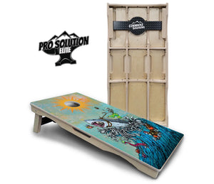 Artist Series Cornhole Boards - Pro Solution Elite Series by Cornhole Solutions, custom cornhole board detail photo 29