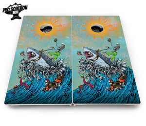 Artist Series Cornhole Boards - Pro Solution Elite Series by Cornhole Solutions, custom cornhole board detail photo 30