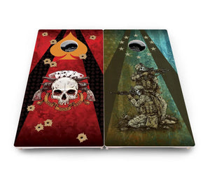 Artist Series Cornhole Boards - Pro Solution Elite Series by Cornhole Solutions, custom cornhole board detail photo 52