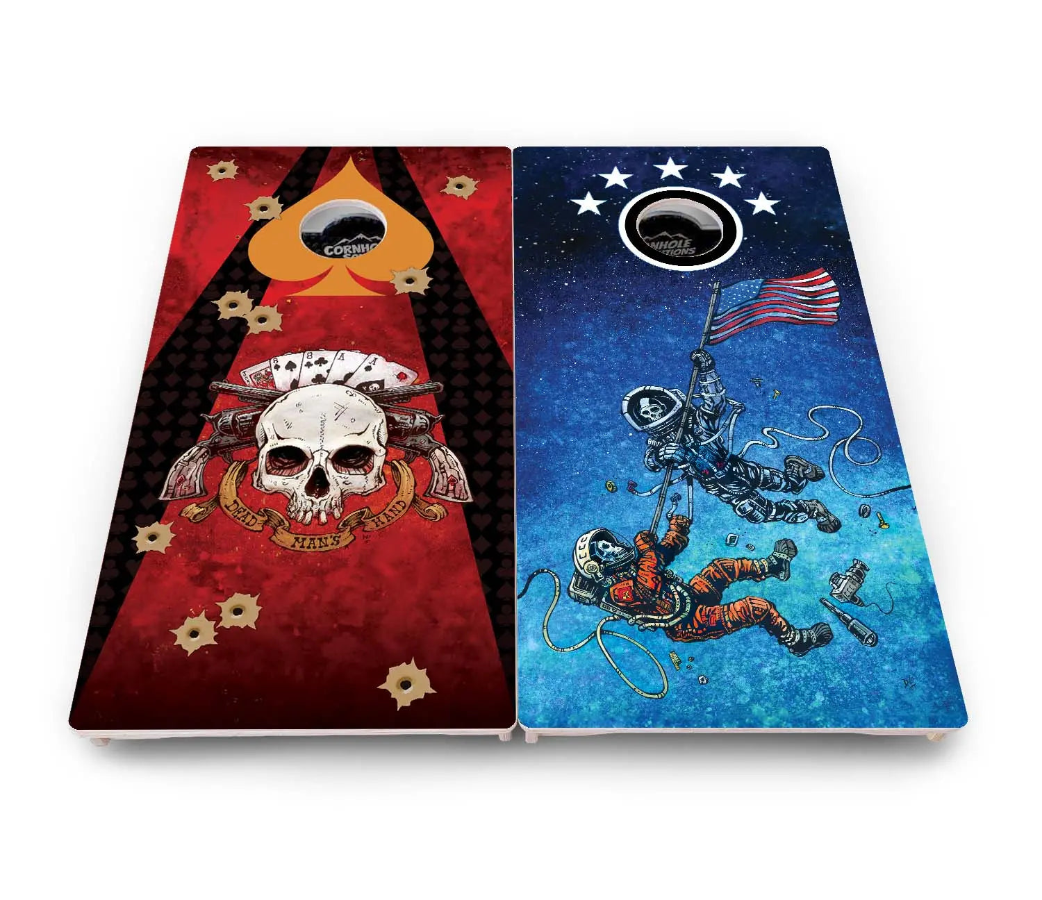 Artist Series Cornhole Boards - Pro Solution Elite Series by Cornhole Solutions, custom cornhole board detail photo 54