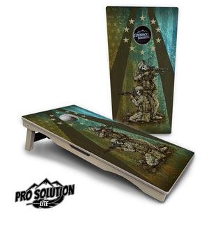 Artist Series Cornhole Boards - Pro Solution Lite Series by Cornhole Solutions, custom cornhole board detail photo 14